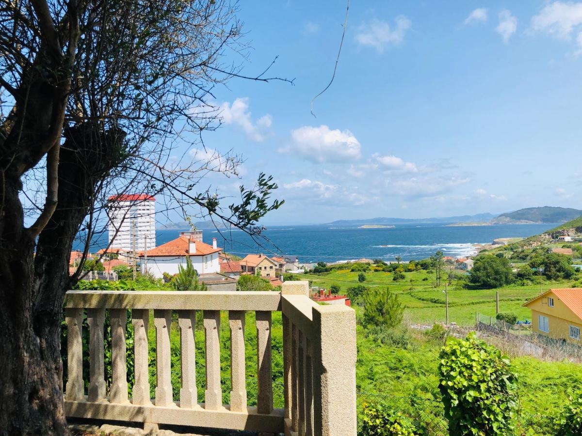 Casa Da Lomba Piscina Y Vistas Al Mar En Baiona Villa Exterior photo